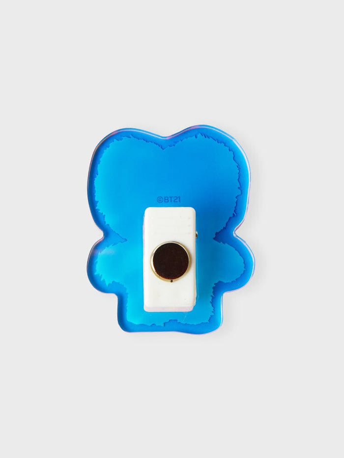 BT21 TATA minini ACRYLIC MAGNETIC CLIP PURPLE OF WISH EDITION