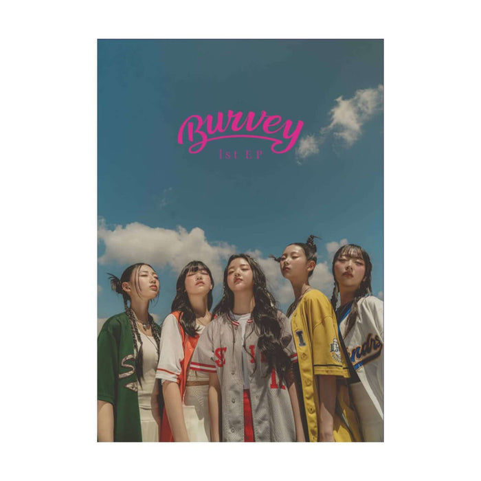 BURVEY - 1st EP [A E I O U] - Kpop Album | Kool Seoul - Buy Kpop Albums Online