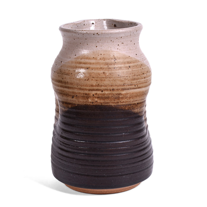 Clay Path Studio Handmade American Pottery Creamer, Macchiato