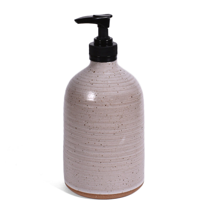 Clay Path Studio Tall Soap Lotion Dispenser, Vanilla Bean