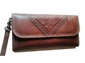 Club Morocco Wallet - Brown - Wristlet - Moroccan Corridor
