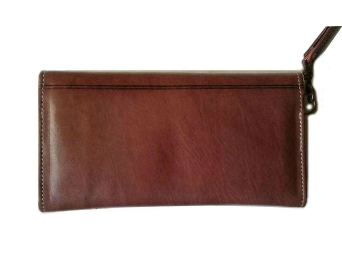 Club Morocco Wallet - Brown - Wristlet - Moroccan Corridor
