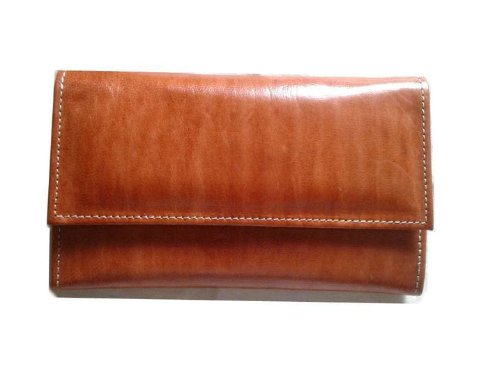 Club Morocco Wallet - Simple - Brown Caramel - Club Morocco | Moroccan Corridor