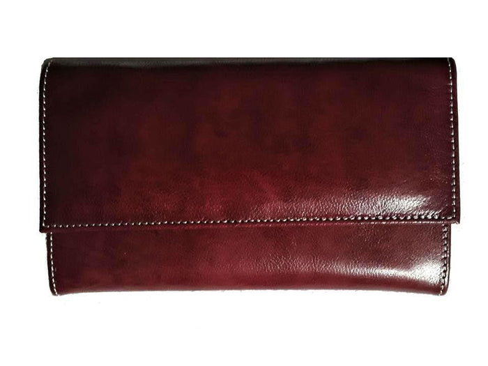 Club Morocco Wallet - Simple - Deep Red - Moroccan Corridor