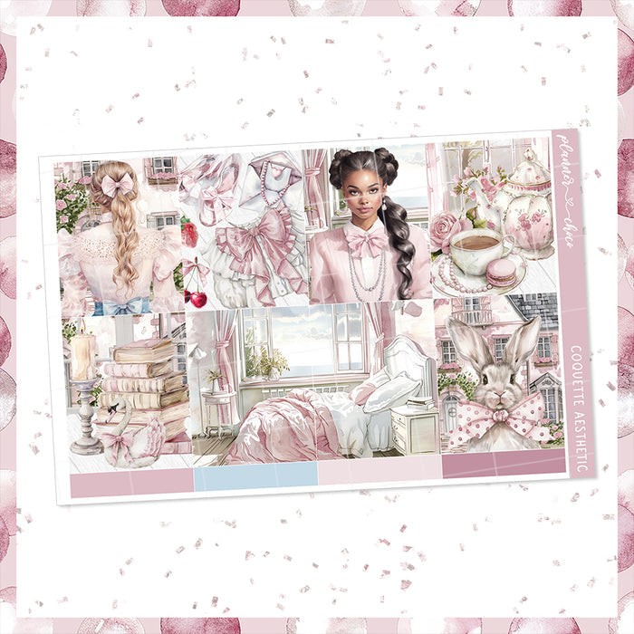 Coquette Aesthetic / weekly kit
