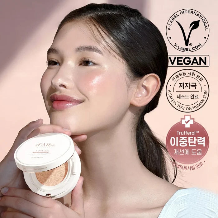 D'Alba Vegan Tone-Up Sun Cushion 15g