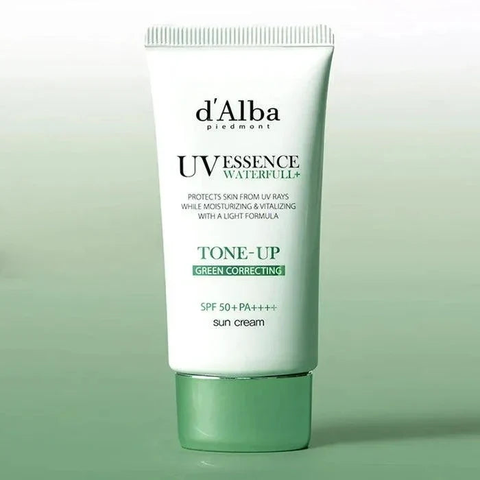 D'Alba Vegan Waterfull Green Tone-Up Suncream 50ml