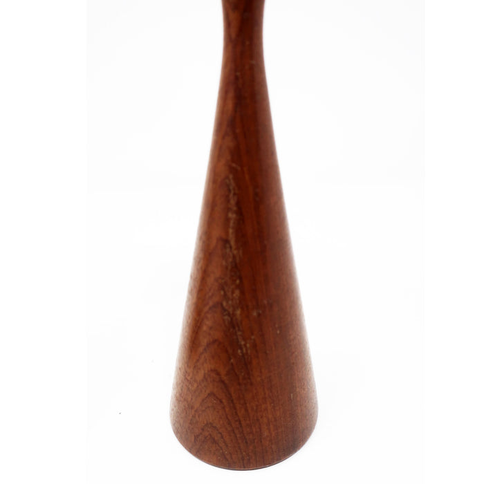 Danish Modern Teak Candleholders - Pair