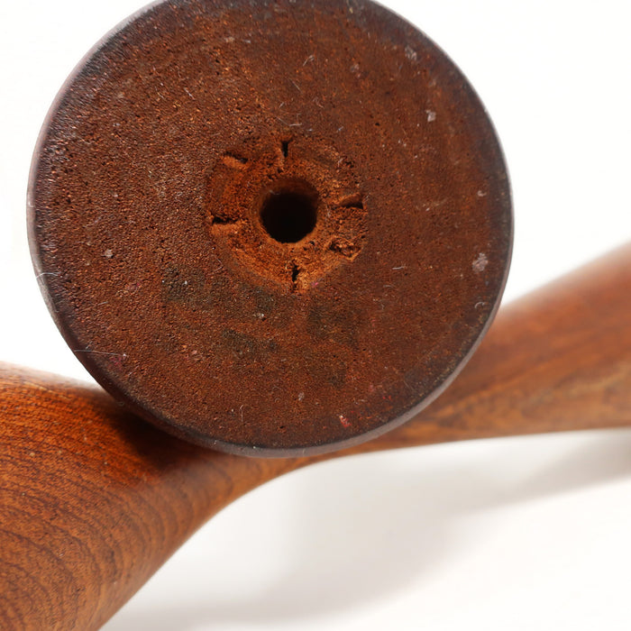 Danish Modern Teak Candleholders - Pair