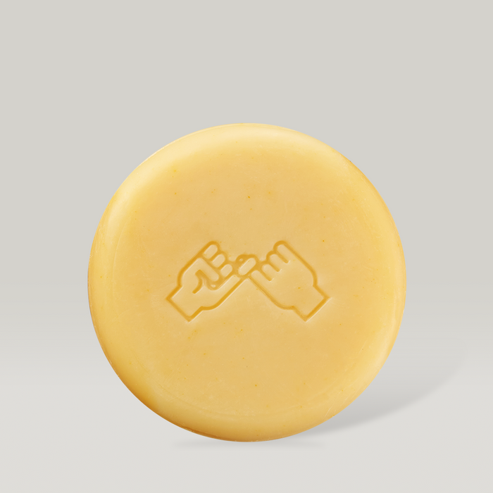 DONGGUBAT Correct Shampoo Bar For Oily Skin with embossed design on light background