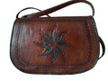 LSSAN Handbag - Blue Flower - Shoulder | Moroccan Corridor