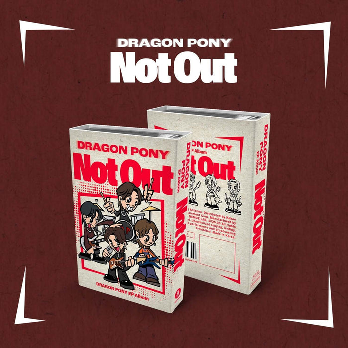 DRAGON PONY - EP [Not Out] (NEMO) - Kpop Album | Kool Seoul - Buy Kpop Albums Online