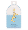 Enamel Letter Bag Charm/Keychains