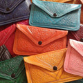 Envelope Leather Purse - Moroccan Corridor