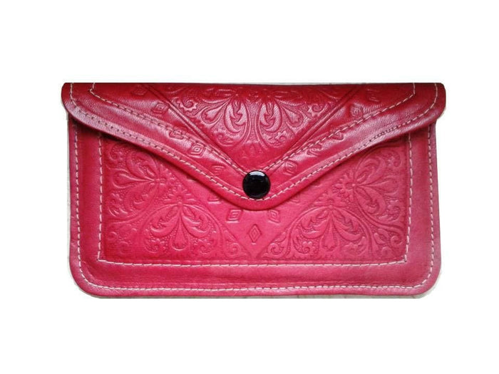 Envelope Wallet - Red - Envelope Collection | Moroccan Corridor