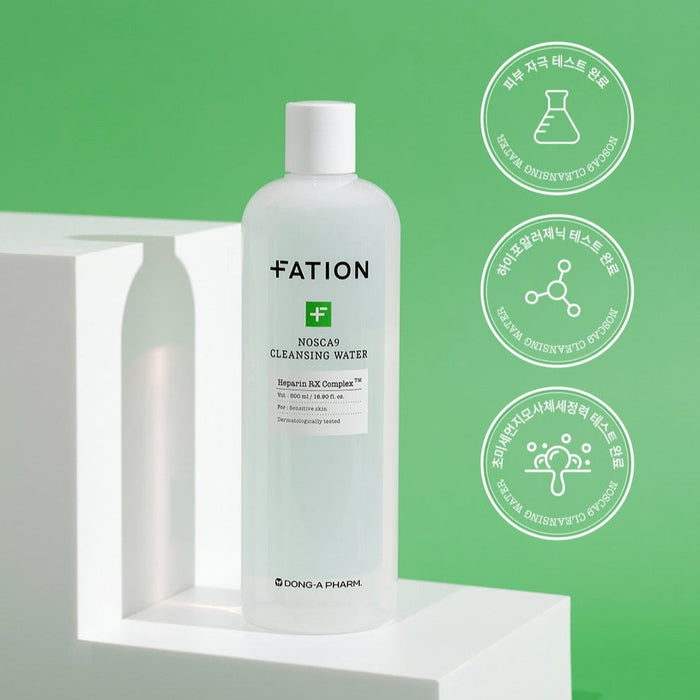 FATION Nosca9 Cleansing Water 500ml | Kool Seoul
