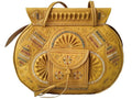 Boho Bag - Bohemian Bag - Leather Bag - Yellow