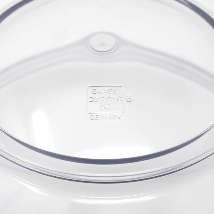 Four Clear Dansk Salad Bowls by Gunnar Cyren