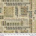 FreeSpirit Fabrics - Laboratory - Periodic Multi - PWTH186.NEUTRAL - Sold by the Half Yard