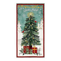 Frosted Holiday Panel