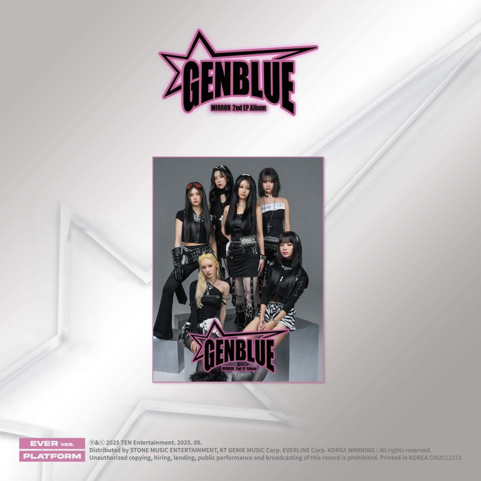 GENBLUE - 2nd Album [MIRROR] (POCA) - Kpop Album | Kool Seoul - Buy Kpop Albums Online