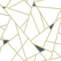 GOLD FRACTURE PEEL & STICK WALLPAPER