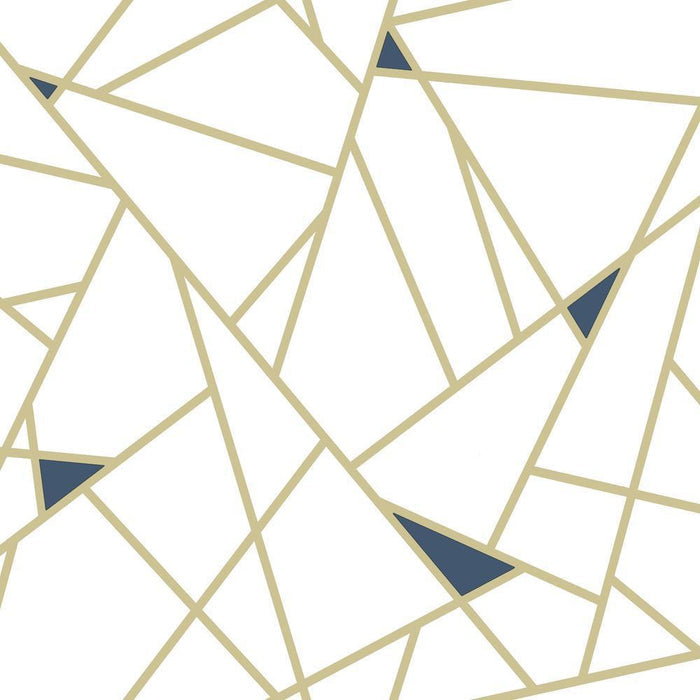 GOLD FRACTURE PEEL & STICK WALLPAPER