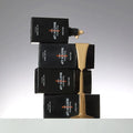 GRAFEN Match Up Foundation 40ml product shot by Gentleman Korea — black bottles stacked with foundation spilling to show shade and texture