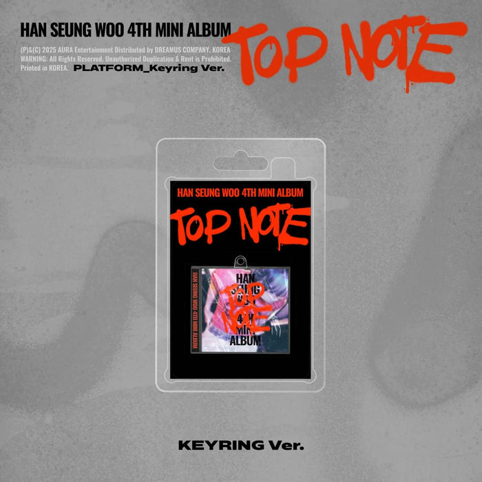 HAN SEUNG WOO - 4th Mini Album_TOP NOTE (PLATFORM_Keyring Ve | Kool Seoul - Buy Kpop Albums Online
