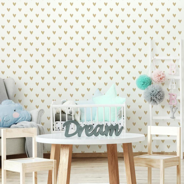 HEART SPOT PEEL & STICK WALLPAPER