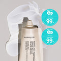 HERBLOOM Calming Days Vegan Sunscreen 50ml tube with cream texture and 99% satisfaction labels