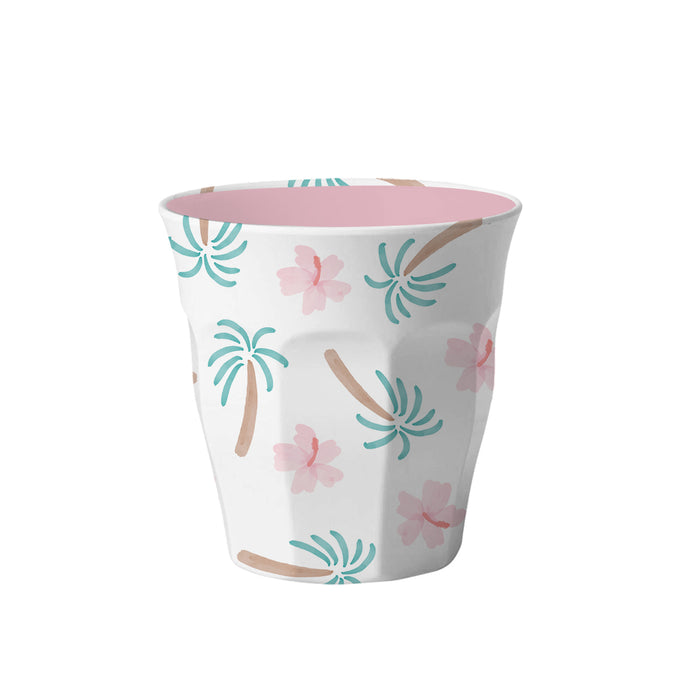 Hibiscus and Palms Melamine Tableware