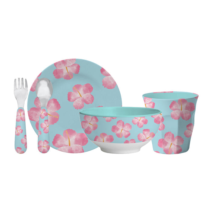 Hibiscus Melamine Tableware