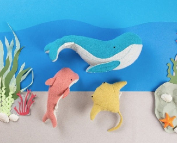 Holdie Ocean Animals - Multi