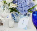 hydrangea blueberry table number Joe Mikos