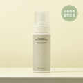 HYGGEE All-In-One Care Cleansing Foam 150ml bottle on a beige background.