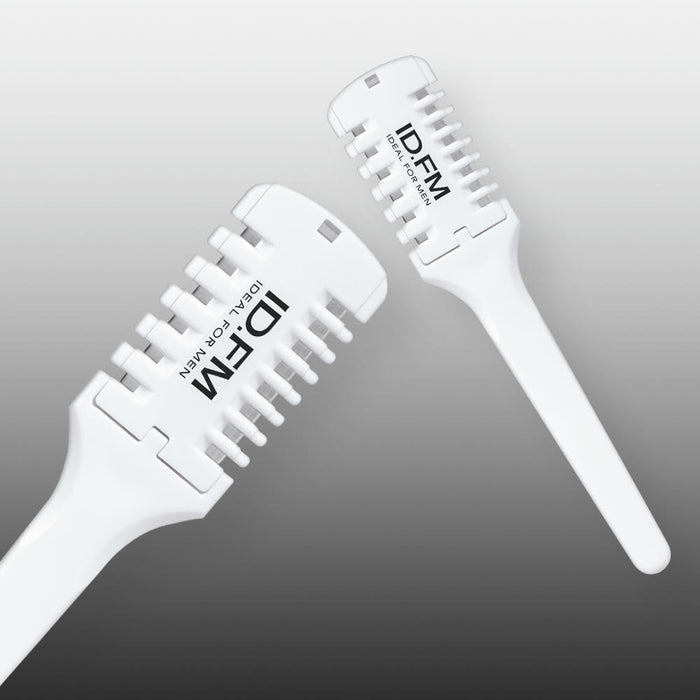 IDEAL FOR MEN Leg Hair Trimmer 1 Pack - white leg hair trimmer by Gentleman Korea, compact dual-head design for precise grooming