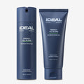 IDEAL FOR MEN Perfect Moisturizing All-in-One Plan 150ml – Gentleman Korea product image showing navy pump bottle and tube for men’s skincare