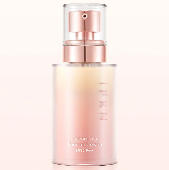 IPKNRibbon Vita Tone Up Cream 53ml in elegant pink and gold packaging