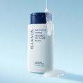 ISAKNOX Age Fous Homme Skin Milk All-in-One 250ml product shot by Gentleman Korea for Korean men’s skincare, white lotion bottle with pouring milk