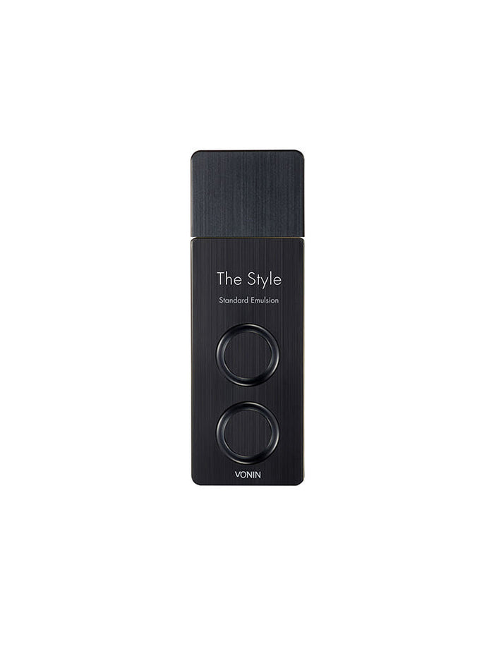 Alt Tag: ISAKNOX Bonin The Style Standard Emulsion 135ml by Gentleman Korea - sleek black men’s skincare emulsion bottle for a refined grooming routine