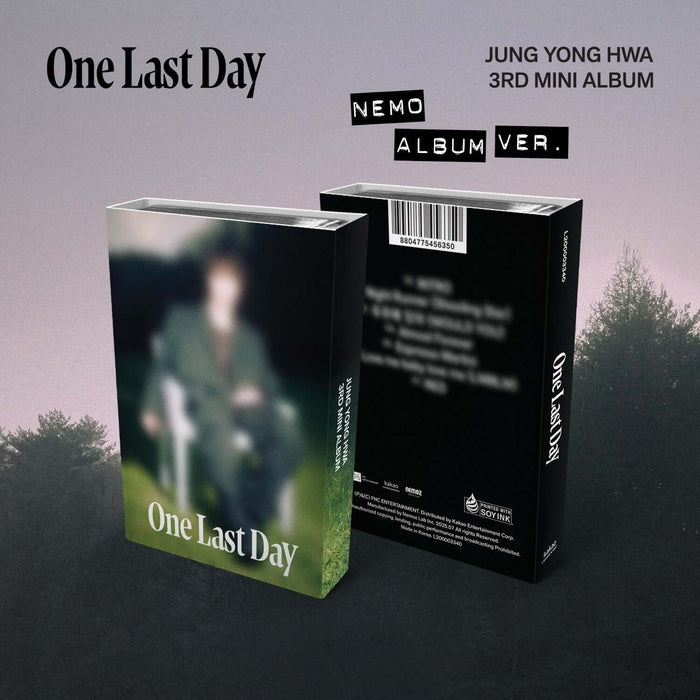 JUNG YONGHWA - 3rd Mini Album [One Last Day] (NEMO ALBUM) *  | Kool Seoul - Buy Kpop Albums Online