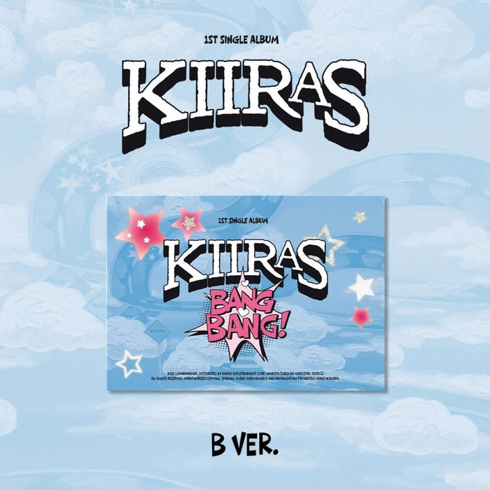 KIIRAS - 1st Album [BANG BANG!] (B Ver.) (POCA) - Kpop Album | Kool Seoul - Buy Kpop Albums Online