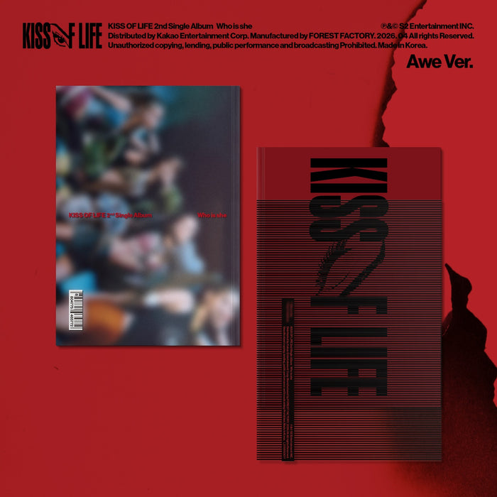 KISS OF LIFE - 2nd Single Album [Who is she] (Awe Ver.) - Kp | Kool Seoul - Buy Kpop Albums Online