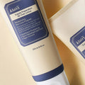 KLAIRS Supple Preparation All Over Lotion 250ml tube on beige background showcasing moisturizing features and benefits.