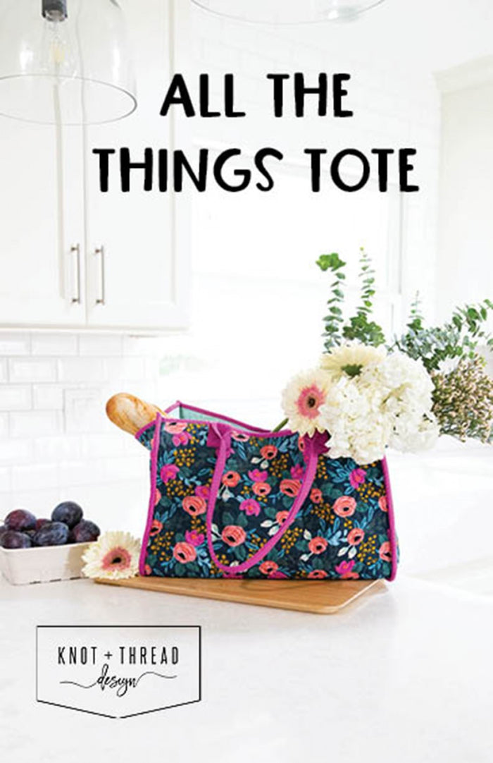 Knot + Thread - All The Things Tote Pattern - KAT113