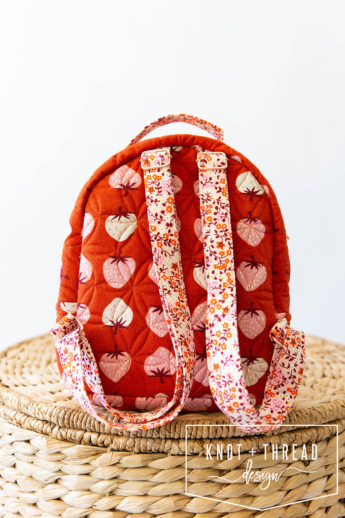 Knot + Thread Designs - The Violet Backpack Pattern - KAT111