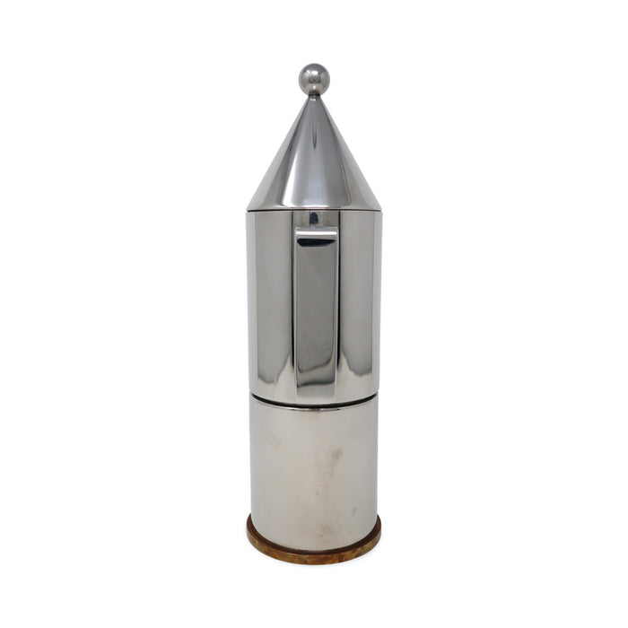 La Conica Six Cup Espresso Maker by Aldo Rossi for Alessi