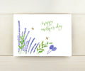 Lavender Garden Mother's Day Card