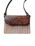 Leather Box Bag - Amina